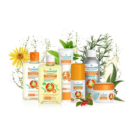 Puressentiel - Gelenk & Muskel – Roll-on mit 14 ätherischen Ölen - Lindert Muskel- und Gelenkschmerzen - 75 ml (Packung mit 2)