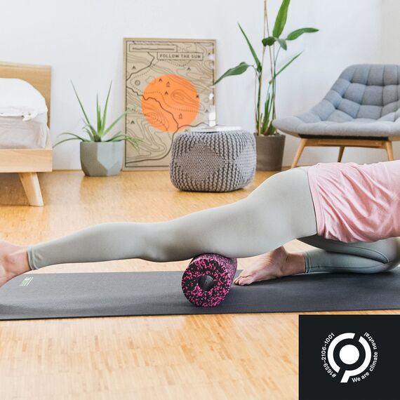 BLACKROLL® STANDARD Faszienrolle Original (30x15cm), Fitnessrolle zur Selbstmassage von Rücken und Beinen, Effektiv für funktionelles Training, mittlere Härte, Made in Germany