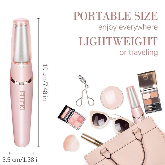 Hornhautentferner Elektrisch, Pediküre Set Fußpflege Elektrisch, Wiederaufladbarer Hornhaut Entfernen Fuß, Pediküre-Werkzeuge für Füße, Fußpflege für Harte, Abgestorbene und Rissige Trockene Haut