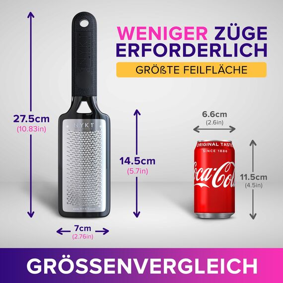 ULTIMATIVE Hornhautfeile Hornhautentferner Für Fußpflege (Groß) MEGAFILE Hornhauthobel Für Hornhaut Entfernen Fuß - Hornhautraspel Für Hornhautentferner Starke Hornhaut Tote Haut Fuß Schaber