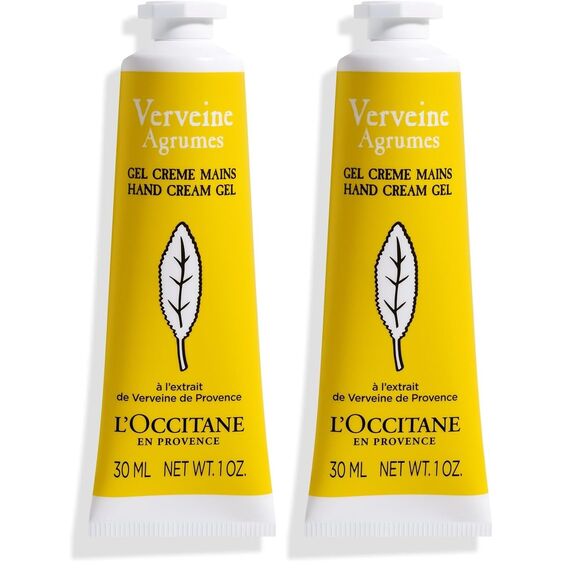 L'OCCITANE - Handcreme-Gel Eisenkraut Zitrusfrucht - 30 ml - In Frankreich hergestellt (Packung mit 2)