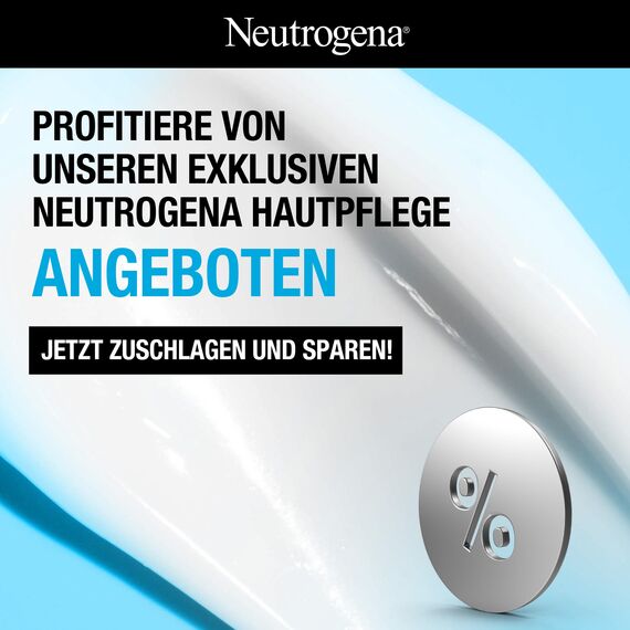 Neutrogena Sofort einziehende Handcreme, leichte und nicht fettende Feuchtigkeitscreme mit Glycerin + Vitamin E bei trockenen, rissigen Händen, im praktischen Handcreme Spender 150 ml