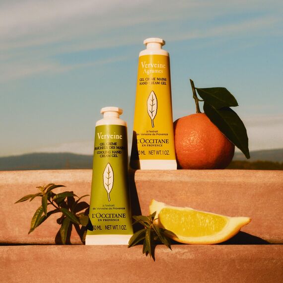 L'OCCITANE - Handcreme-Gel Eisenkraut Zitrusfrucht - 30 ml - In Frankreich hergestellt