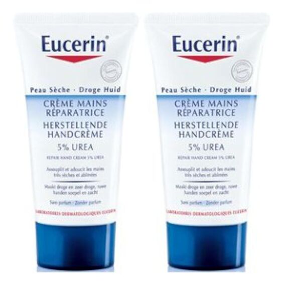 Eucerin UreaRepair Plus 5% Urea Handcreme, 75 ml