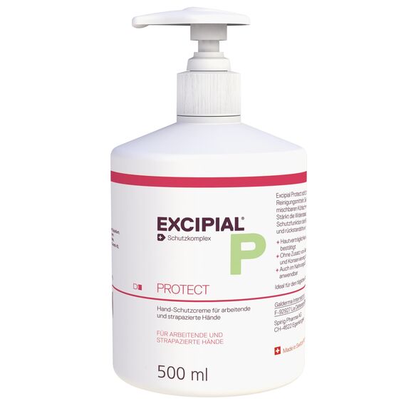 Excipial Protect Creme 500 ml – Schutzcreme bei Hautirritationen & Neurodermitis, für sehr trockene Hände