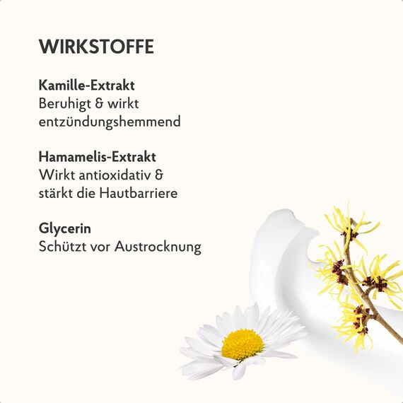 HAKA Handcreme Kamille, 2x 200ml, intensive Pflege für trockene & strapazierte Hände, mit Kamillenextrakt & Vitamin E, zieht schnell ein, ohne zu fetten, vegan