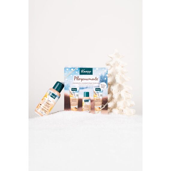 Kneipp Pflegemomente Geschenkpackung - Verschenke Wohlfühlmomente mit Winterpflege Bestsellern: Cremedusche, Cremebad und Repair Handcreme ohne Mikroplastik - Kleine Aufmerksamkeit in der Winterzeit