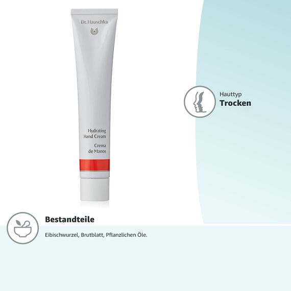 Dr. Hauschka Hydrating Hand Cream, pflegende Handcreme, 50 ml