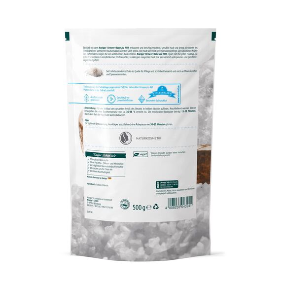 Kneipp SensitiveDerm Urmeer-Badesalz, 500 g (2er Pack)