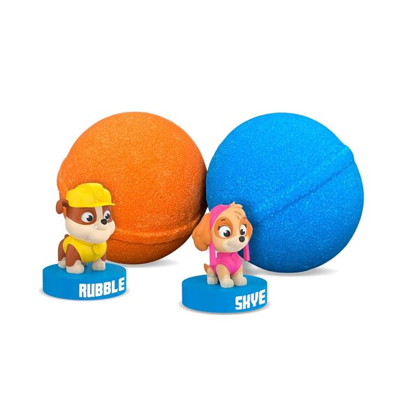 INKEE Surprise Paw Patrol - Badebomben Kinder mit Überraschung mit Cola-Gummi-Duft und Schaum-Effekt, Paw Patrol Spielzeug ab 3 Jahre für die Badewanne, 8 Stück