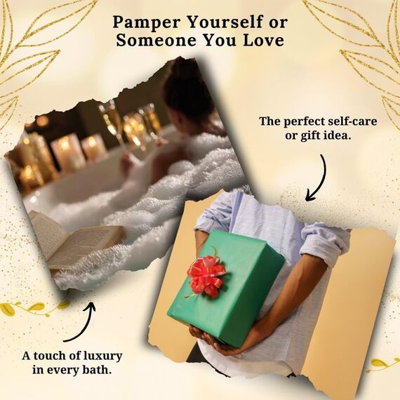 Badebomben Geschenk Set 12er Pack – 12 Sprudelbäder mit rein natürlichen ätherischen Ölen – Geschenk Idee – Shea & Kakaobutter – Natürliche Zutaten