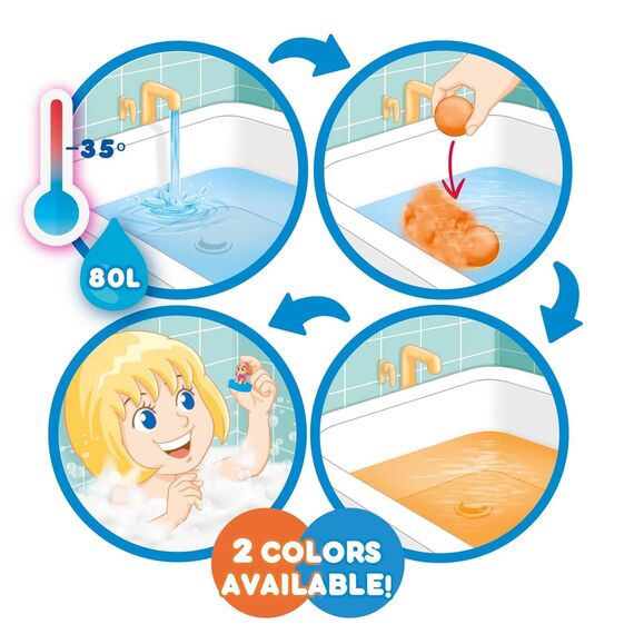 INKEE Surprise Paw Patrol - Badebomben Kinder mit Überraschung mit Cola-Gummi-Duft und Schaum-Effekt, Paw Patrol Spielzeug ab 3 Jahre für die Badewanne, 8 Stück