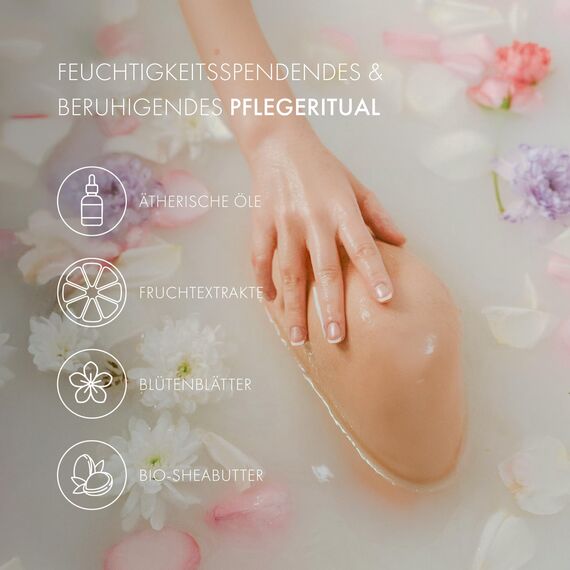 Satin Naturel luxuriöses Geschenkset für Frauen – 6 Badebomben Vegan – Wellness Pflege & Relax – Badebomben Set – Weihnachtsgeschenkidee – festliches Geschenk – weihnachtliches Geschenk