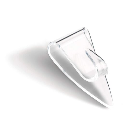 tesa Powerstrips DECO Haken SMALL - 5 Klebehaken für Deko an Glas und Spiegel - bis zu 200 g Haltekraft (3 Packungen)