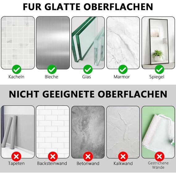 Eowihor Toilettenpapierhalter Ohne Bohren, Klopapierhalter zum Kleben, Toilettenpapierhalter Edelstahl und 2 Stück Klebehaken, WC Rollenhalter Selbstklebend Klorollenhalter für Badzimmer, Weiß