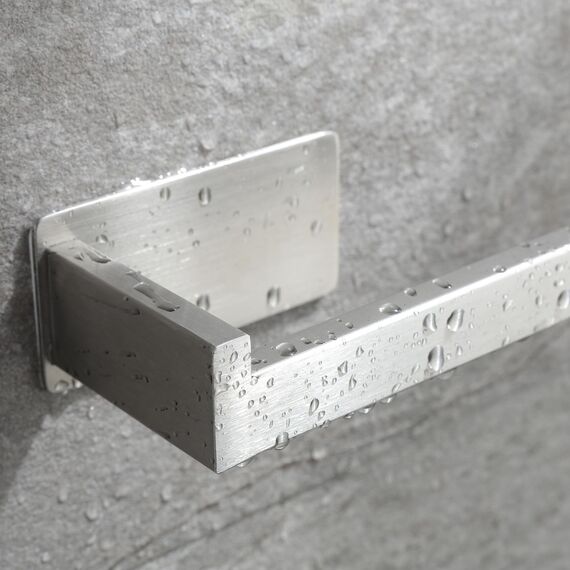 RUICER Toilettenpapierhalter/Toilettenpapierrollenhalter Ohne Bohren, Selbstklebend Klopapierhalter Edelstahl Klorollenhalter zum Kleben, Einfache und Schnelle Installation für Badezimmer