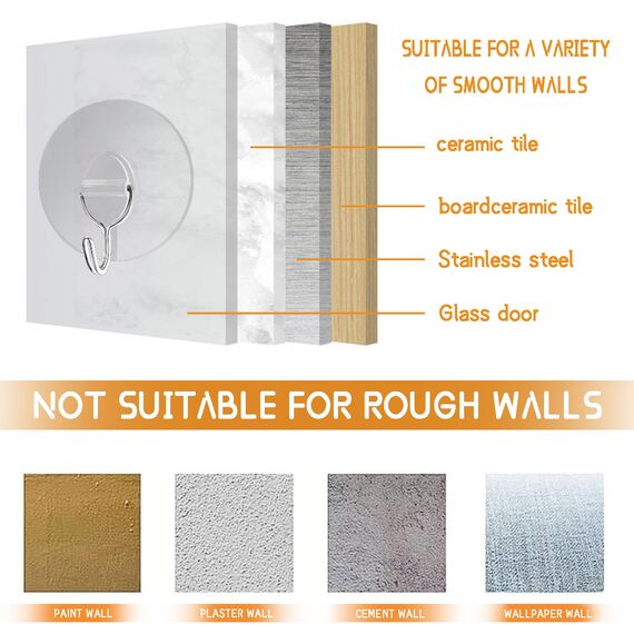 Klebehaken Transparent - 20 Stück Haken Selbstklebend Ohne Bohren (max 8 kg) - Nahtloser klebe haken Wasserdicht und Ölfest Mehrzweck Klebehaken Extra Stark - Klebe haken Decke für Küche Bad (Round)