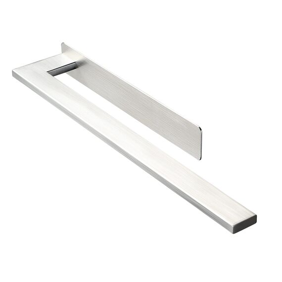 Dvocel Handtuchhalter ohne Bohren Handtuchhalter 304 Edelstahl Gebürstet Handtuchstange Wand Montierter Einarmig Handtuchhalter Kleben für Badezimmer Toilette Küche Silber