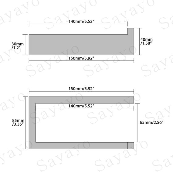 SAYAYO Toilettenpapierhalter Klopapierhalter Chrom Edelstahl Toilettenpapierhalter Bohren Toilet Paper Holder WC Rollenhalter für Badezimmer und Küchen