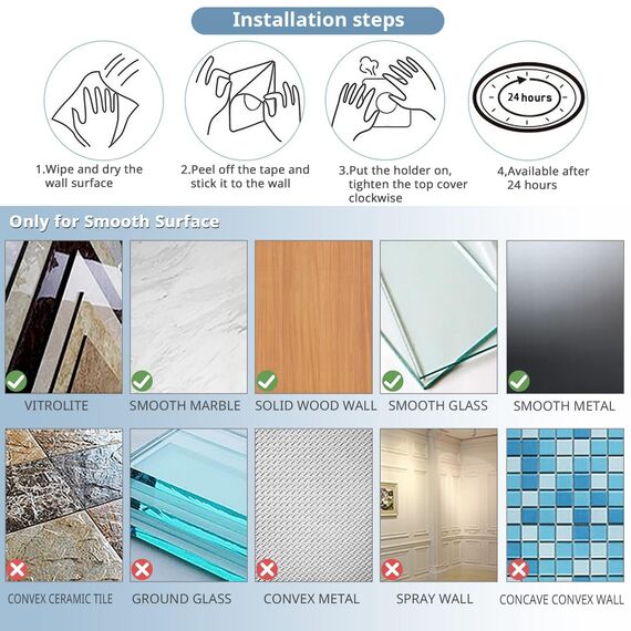 2er Set Toilettenpapierhalter ohne Bohren, Vintage Handtuchhalter aus Seil und Holz, Selbstklebende WC Papier Halterung, Industriestil Bad Dekoration, Boho Design, Geeignet für Badezimmer