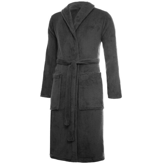 Brandsseller Damen & Herren Bademantel Coral Fleece Unisex leichter Morgenmantel Superweich