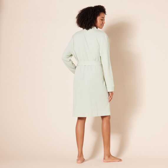 Amazon Essentials Damen Leichter Waffel-Bademantel, Mittellang (Erhältlich In Übergröße), Jadegrün, XXL