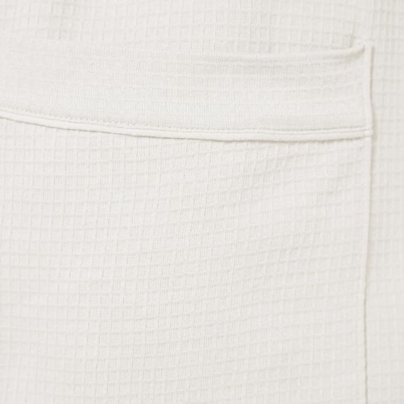 Amazon Essentials Damen Leichter Waffel-Bademantel, Mittellang (Erhältlich In Übergröße), Beige, XXL