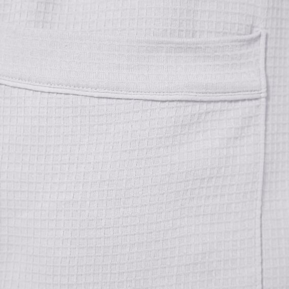 Amazon Essentials Damen Leichter Waffel-Bademantel, Mittellang (Erhältlich In Übergröße), Hellgrau, XS