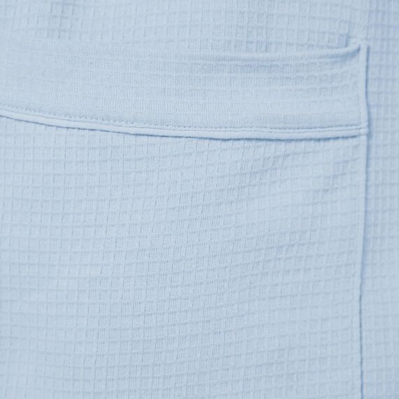 Amazon Essentials Damen Leichter Waffel-Bademantel, Mittellang (Erhältlich In Übergröße), Staubblau, XXL