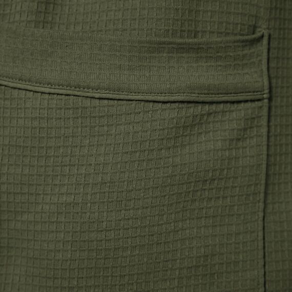 Amazon Essentials Damen Leichter Waffel-Bademantel, Mittellang (Erhältlich In Übergröße), Olivgrün, S