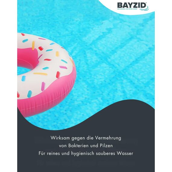 Höfer Chemie Algizid Algenverhütung 5L - Algenvernichter Pool - Präventiver Schutz vor Algen, Bakterien & Pilzen - Für Sauberes Wasser