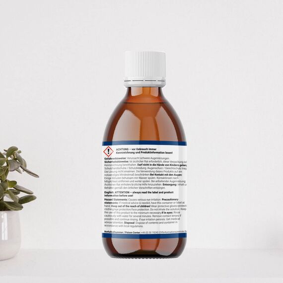 3X 100ml Chlordioxid-Lösung 0,3% – CDL/CDs in Braunglasflasche & HD-PE Pipette zum Tropfen