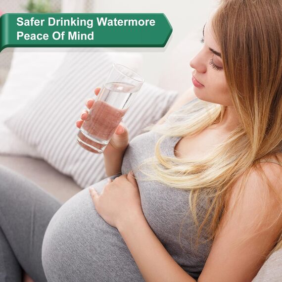 TESPERT Wassertester Trinkwasser 125 x - 16 in1 Wasserteststreifen für Trinkwasser Schnelltest - Einfache Überprüfung der Wasserqualität - Wasserteststreifen mit Härte, Blei, Eisen, Kupfer