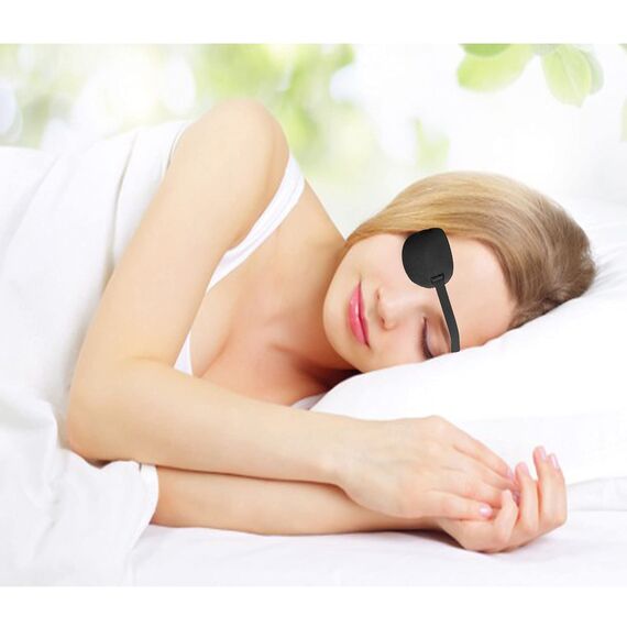 3D-Augenklappen für Erwachsene und Kinder, verstellbare medizinische Augenklappe für rechtes oder linkes Auge, eine Augenabdeckung für Amblyopie, faules Auge, Piratenkostüm (Rosa, Violett), 2 Stück