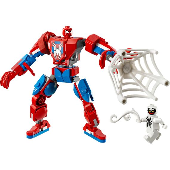 LEGO | Marvel Spider-Man Mech vs. Anti-Venom - Super Hero Figure Building Toy with 2 Minifigures for Imaginative Role Play - Gift for 6 Plus Year Old Boys and Girls 76308