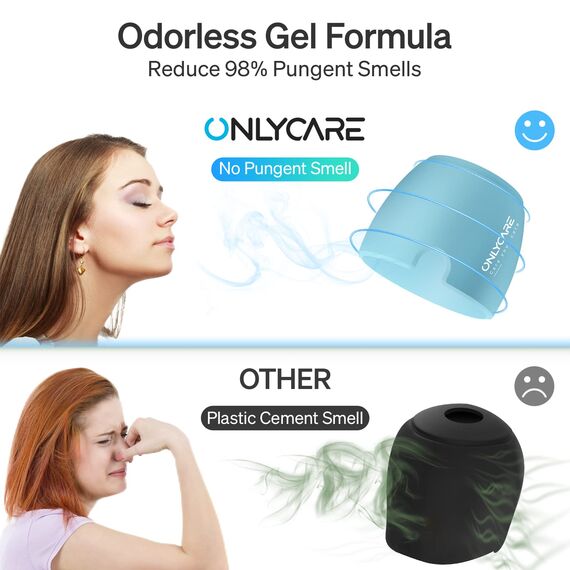 ONLYCARE Migräne Maske, Upgraded Kühlmaske Schlafmaske Kühlmütze Kühlhaube 360° Gel Surround kühlpads zur Linderung von Migräne, Kopfschmerzen, Druck