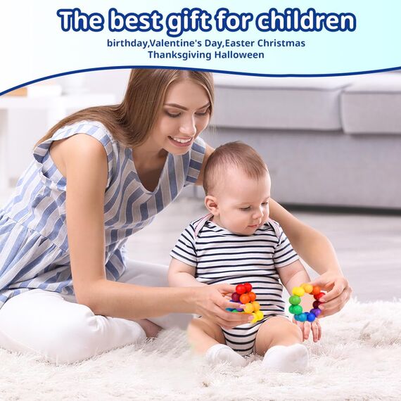 Ainiv 3D Puzzleball Sensorisches Spielzeug - Variety Stressabbauball, Massagebälle Handtrainer, Zum Abbau von Stress, Angstzuständen, Autismus - Lustiges Pädagogisches Spielzeug (Klein)