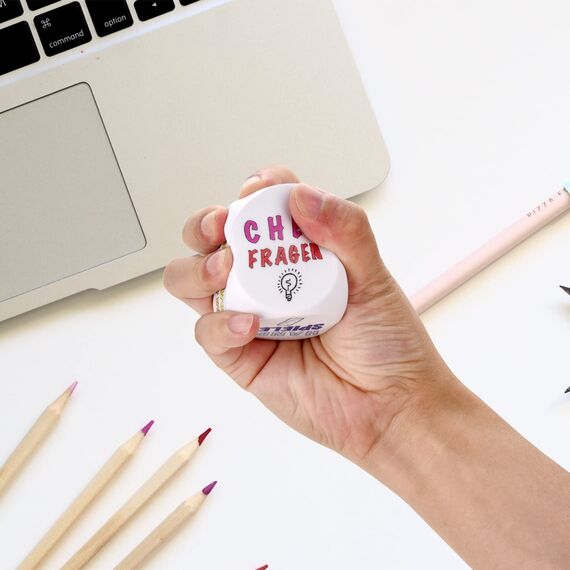 DealKits Büro Anti-Stress Würfel, 2 Stück Witziges Stresswürfel zum Stressabbau mit 6 Lustigen Aktionen, Anti-Stress Spielzeug Abschiedsgeschenk Kollegen Geschenk Mit Geschenkbox Für Mitarbeiter