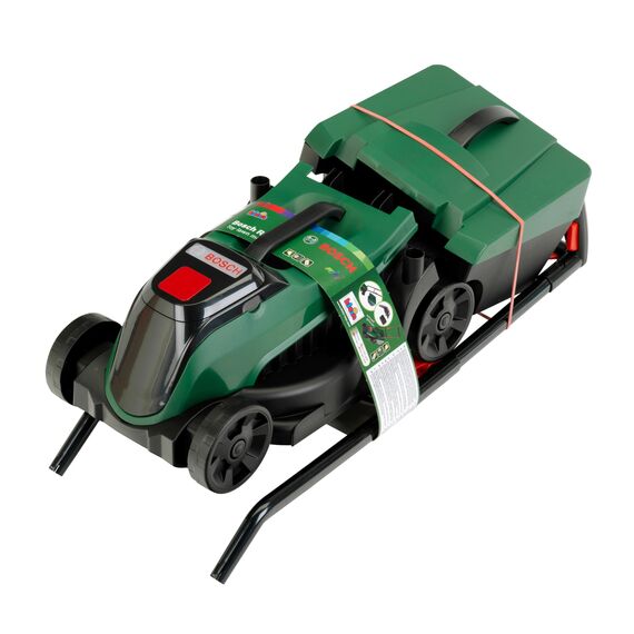 Theo Klein 2796 Bosch Garten - Rotak Rasenmäher, Mit Licht & Sound, Anti-UV, Spielzeug für Kinder ab 3 Jahren