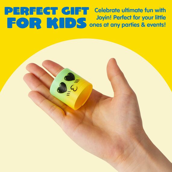 JOYIN 30 Pcs Party Mitgebsel Kindergeburtstag Regenbogen Party Gunst, Mini Kunststoff Spring Spielzeug, Fidget Stress für Karneval Preis Geburtstag Gastgeschenke Kleine Mitbringsel für Kinder