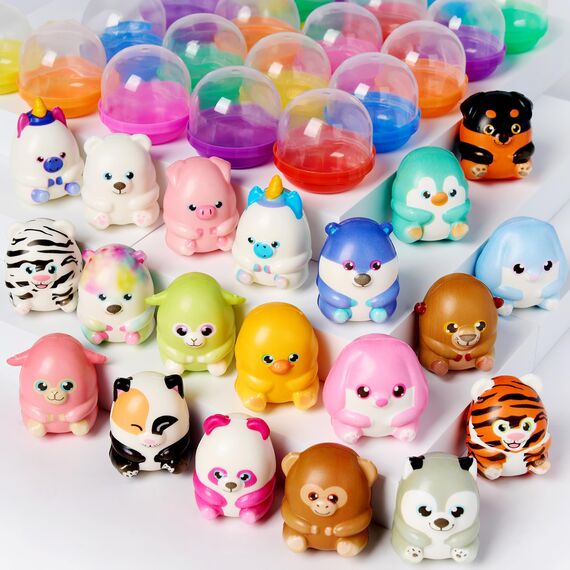 JOYIN 20 Stück Squishies Spielzeug, Anti Stress Fidget Spielzeug Squishy Stress Spielzeug Kawaii Druckspielzeug Squeeze Toy für Jungen und Mädchen Geburtstagsgeschenke Party Favors für Kinder