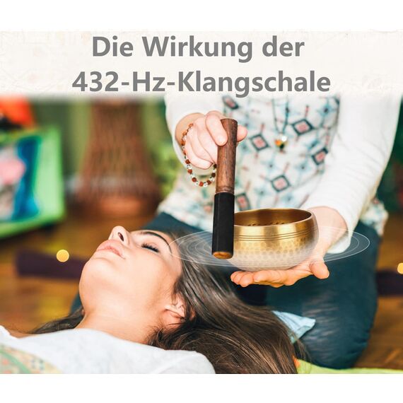 Tibetisches Klangschalen-Set – 100% handgehämmert in Nepal Klangschale für Meditation, Yoga, Chakra, Meditationszubehör, einzigartige Geschenke für Frauen, Männer (8 CM)