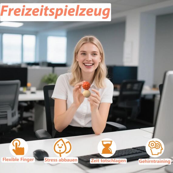 40,9 mm Extragroßes Magnetische Fidget Toys, 2 Stück Magnetkugeln Stressball Silikon Sensorik Spielzeug, Magnetische Anziehungskraft Stress Bälle mit Silikonhülle, Sensorisches Spielzeug