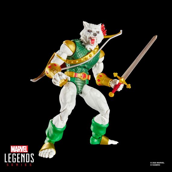 Hasbro Marvel Legends Series Magic: The Gathering Man-Wolf, Spider-Man Action-Figur Plus Exklusive Foil Sammelkarte
