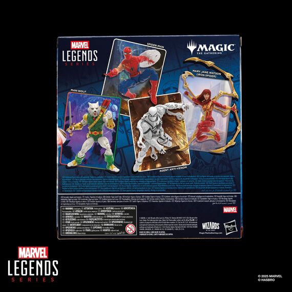 Hasbro Marvel Legends Series Magic: The Gathering Mary Jane Watson (Iron Spider), Spider-Man Action-Figur und Exklusive Foil Sammelkarte