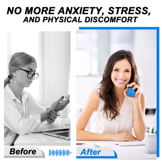 Ryaco Gel Stressball für Erwachsene - Antistressball Mit verschiedenen Stärken und Größen - Anti Stress Bälle für Konzentration - Motivierendes Knetball Spielzeug - Wutball