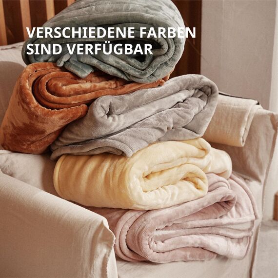GOTCOZY Heizdecke 130x160 cm - Weicher seidiger Plüsch Wärmedecke Heizdecke 9 Heizstufen und 10 Stunden Auto-Off-Timer Überhitzungsschutz Kuscheldecke für Bett&Büro Waschbar(Grau)