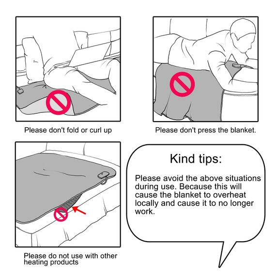 PROALLER Heizdecke 180x130CM, 10 Stufen & 1-9H Timer Auto-Aus, Maschinengängig, Weiches Flanell-Sherpa Vollkörperwärmung, Sofasitzkissen Bett Büro Verwendung, Heizdecke mit Abschaltautomatik