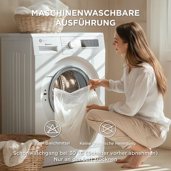 BEDSURE Heizdecke mit Abschaltautomatik 180x200cm - Wärmedecke mit 6 Heizstufen & 10 Stunden Timer, bis zu 8 Stunden Überhitzungsschutz, Elektrische Kuscheldecke für Home & Office, Gestreift Grau