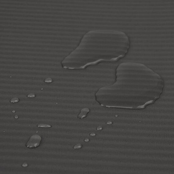 diMio Komfort-Gymnastikmatte Yogamatte in 185x60x1cm, 185x60x1.5cm, 185x90x1.5cm, 200x100x2 mit Tragegurt Phtalatfrei + SGS-geprüft (Schwarz., 185 x 60 x 1.5 cm)